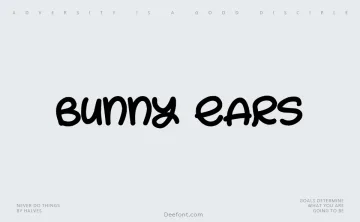 Bunny Ears Font
