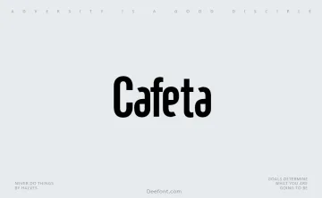 Cafeta Font