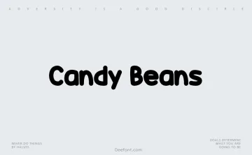 Candy Beans Font