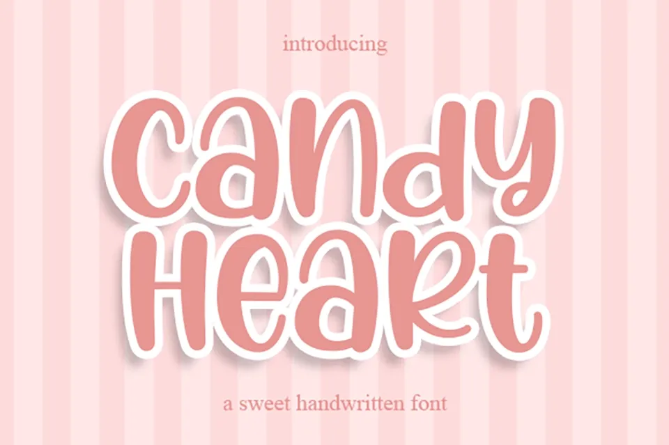 Candy Heart Font