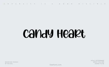 Candy Heart Font