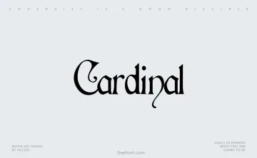 Cardinal Font