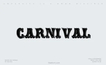 Carnival Font
