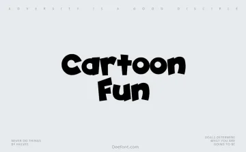 Cartoon Fun Font