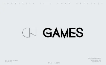 CH Games Font