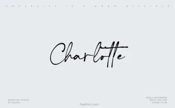 Charlotte Font