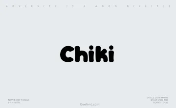 Chiki Font