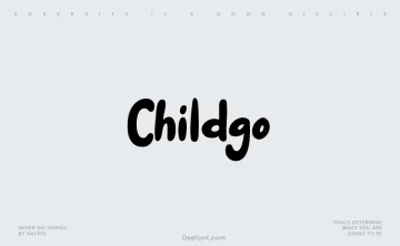 Childgo Font