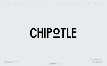 Chipotle Font