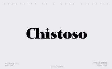Chistoso Font