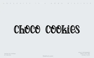Choco Cookies Font