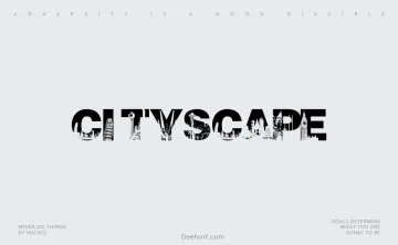 Cityscape Font