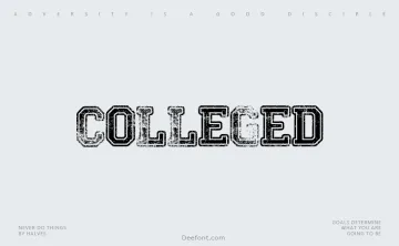 Colleged Font