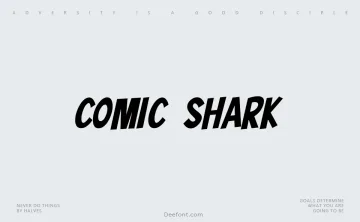 Comic Shark Font
