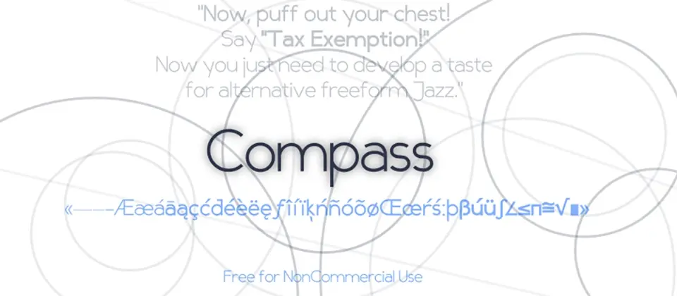 Compass Font
