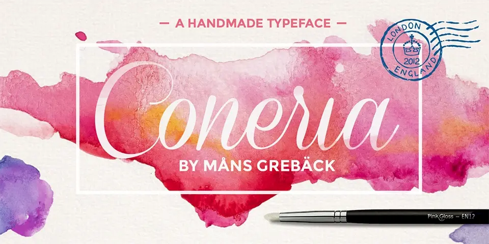 Coneria Script Font