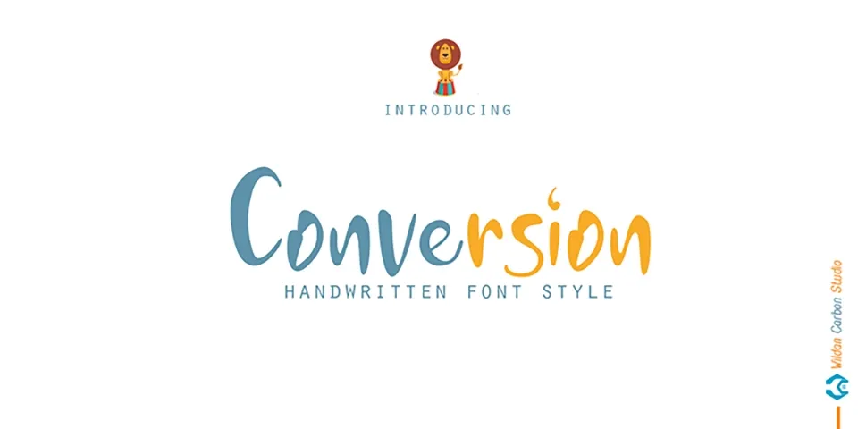 Conversion Font
