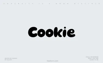 Cookie Font