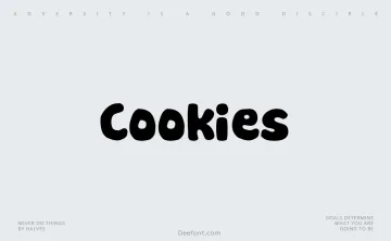 Cookies Font