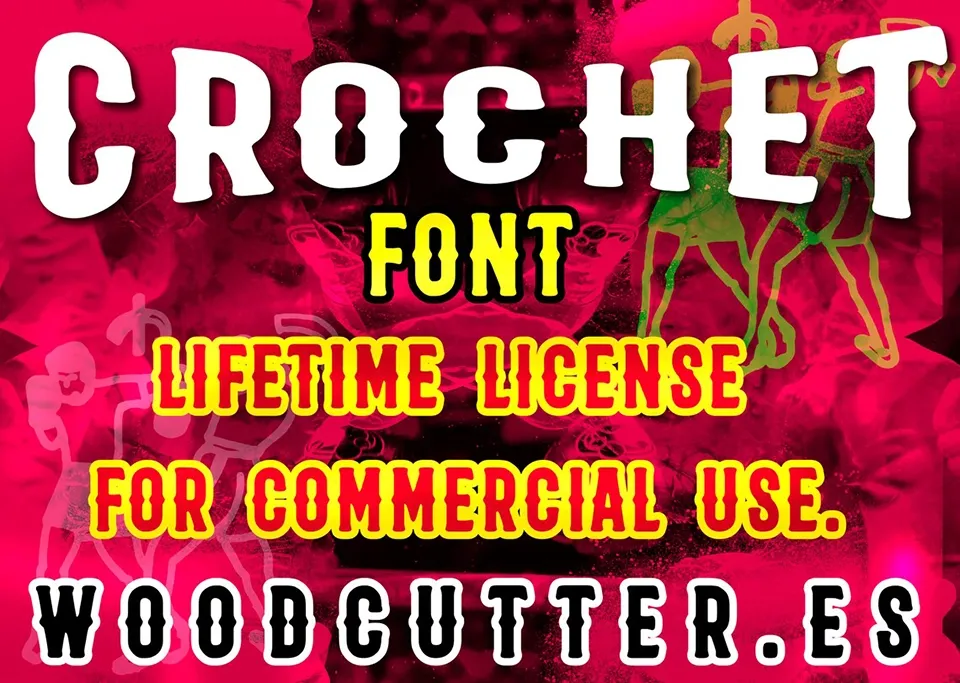 Crochet Font