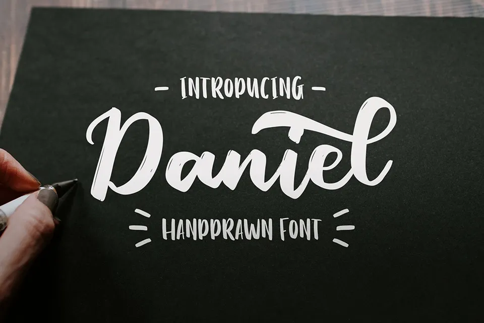 Daniel Script Font