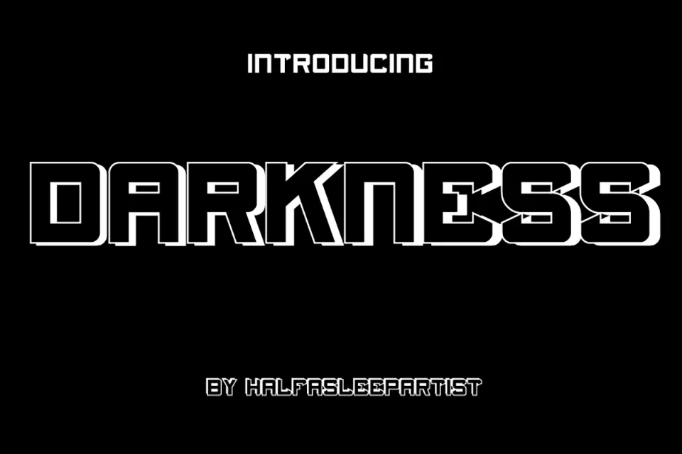 Darkness Font