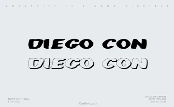 Diego Con Font