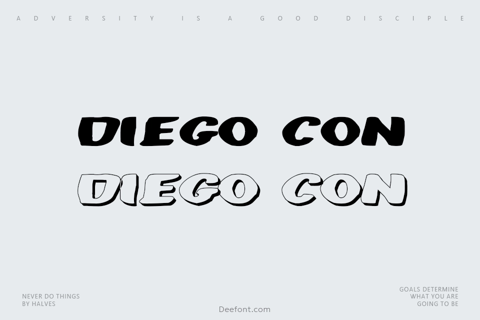 Diego Con Font