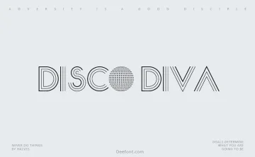 Disco Diva Font