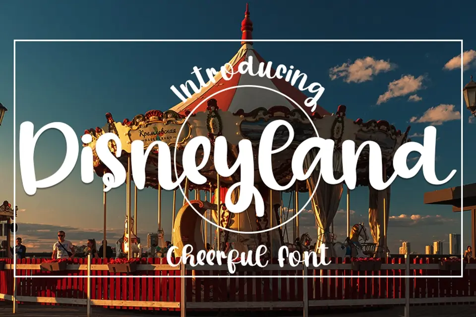 Disneyland Font