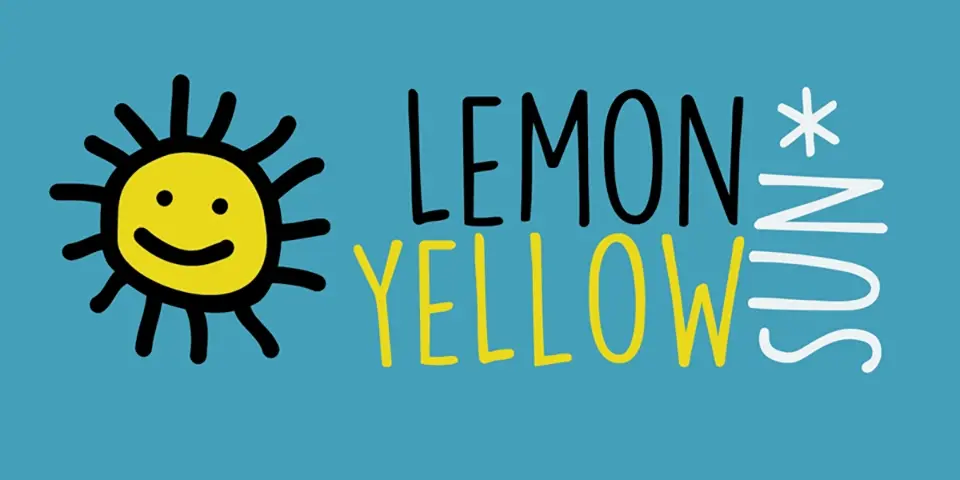 DK Lemon Yellow Sun Font