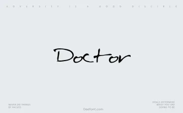 Doctor Font