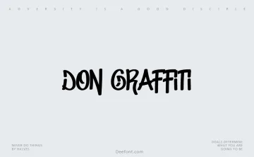 Don Graffiti Font