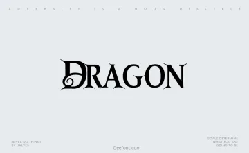 Dragon Font