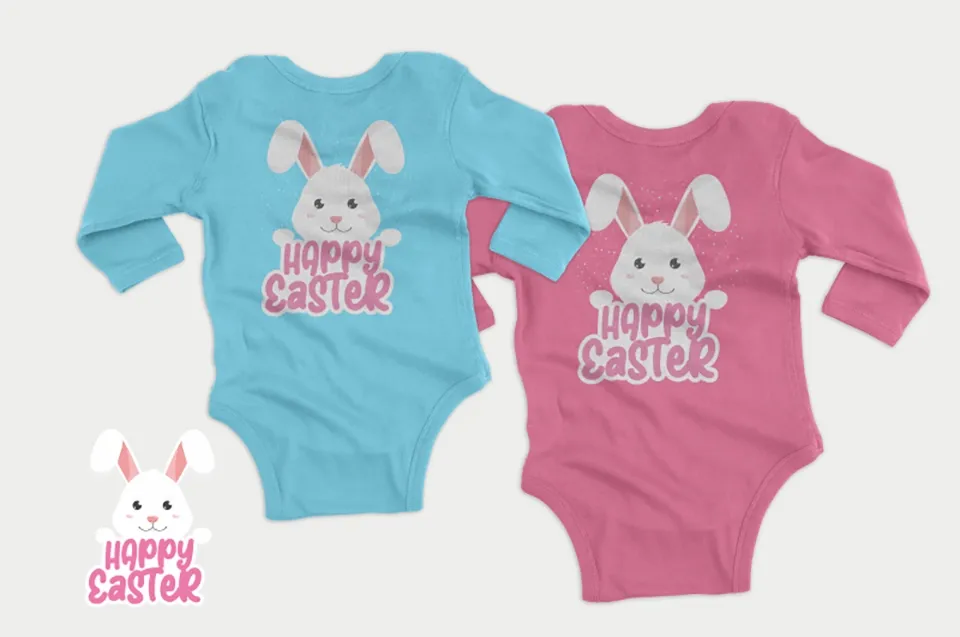 Easter Bunnies Font