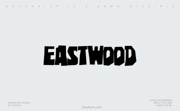 Eastwood Typeface