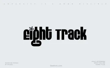 Eight Track Font