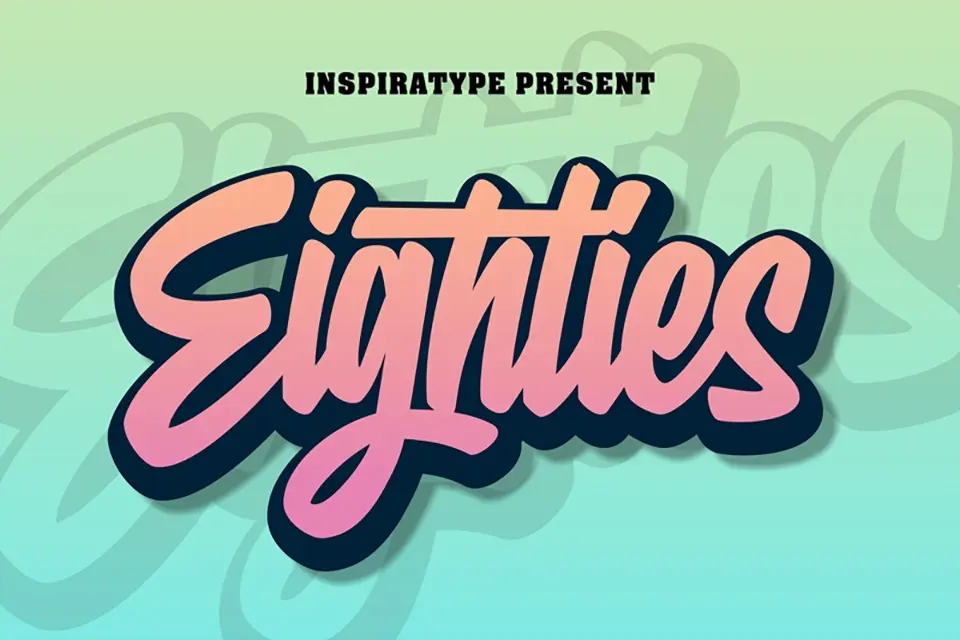 Eighties Font
