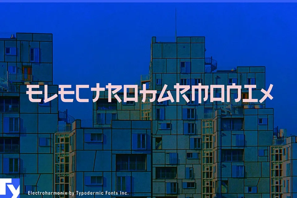 Electroharmonix Font