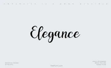 Elegance Font