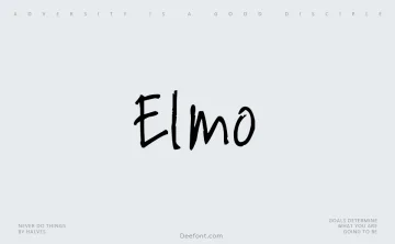 Elmo Font