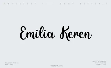 Emilia Keren Font