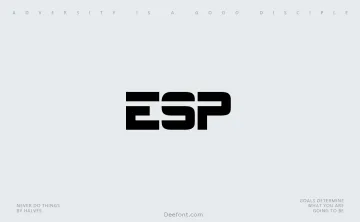 ESP Font