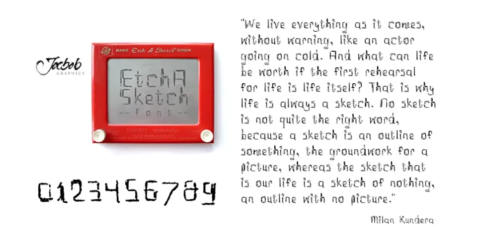EtchAsketch Font