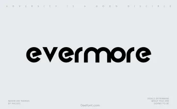 Evermore Font