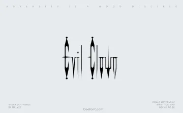 Evil Clown Font