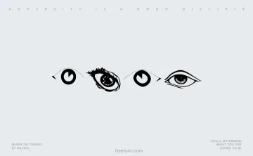 Eyes Font