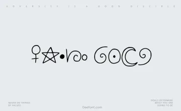 Fairy Code Typeface