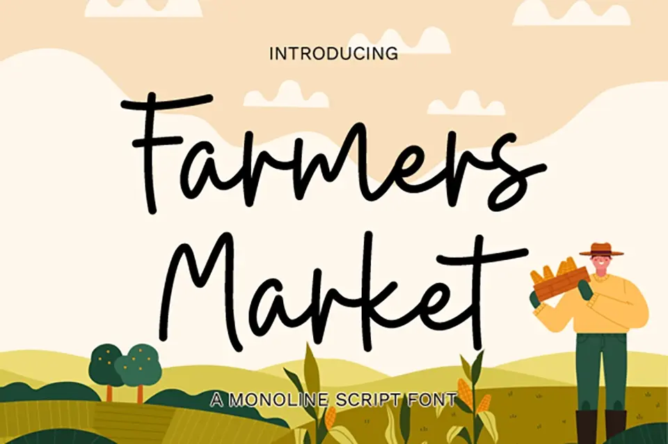 Farmers Market Font