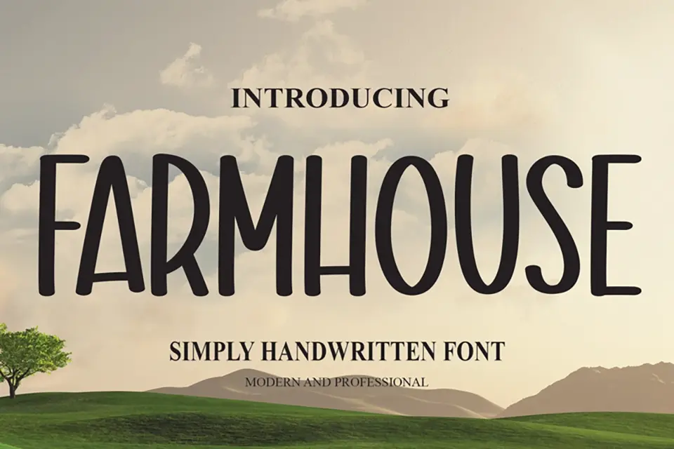 Farmhouse Font